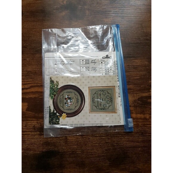 TOLD IN A GARDEN Counted Cross Stitch Chart Pattern BABY GARDEN Amish Vintage - Picture 2 of 3